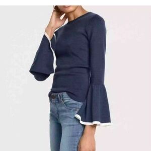 Women’s Halogen bell sleeve crew neck sweater size XL - NWT